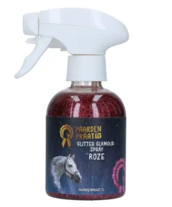 Paardenpraat TV Glitter Glamour Spray Pink