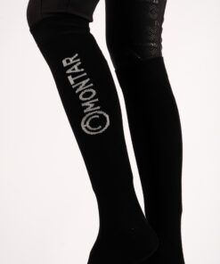 Montar Uld Knæstrømper - Sort